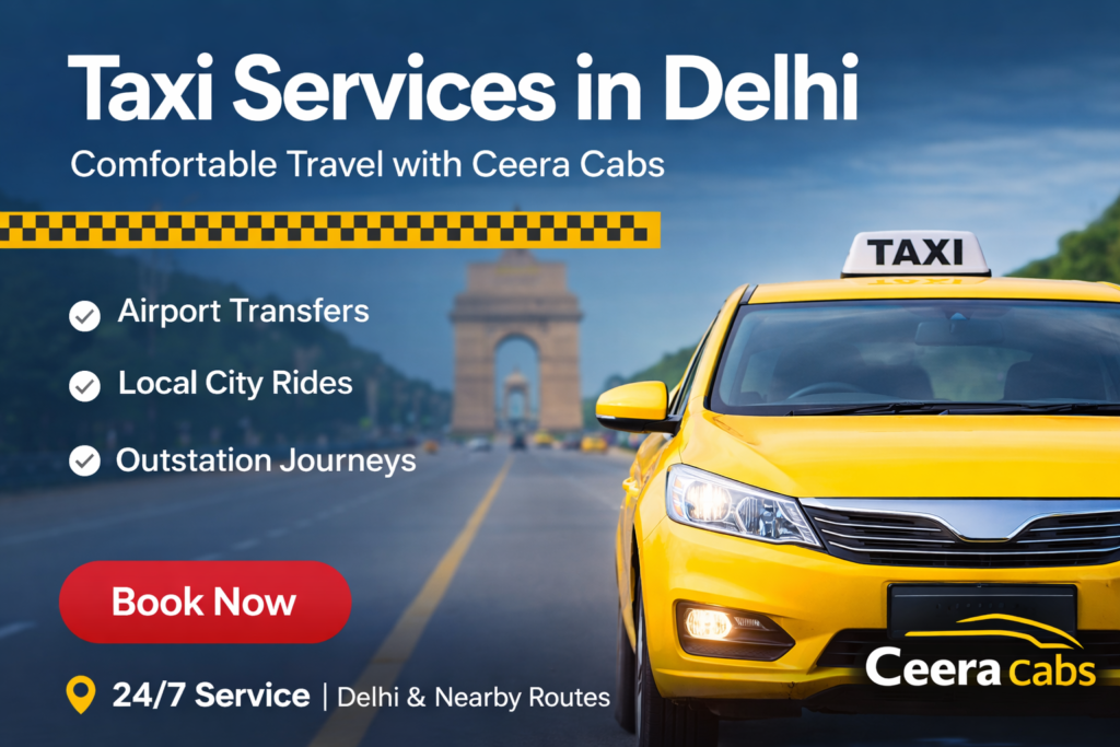 Taxi Services in Delhi